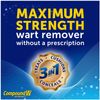 Compound W Maximum Strength One Step Invisible Wart Remover Strips, 14 CT, 2 Pack