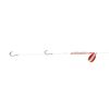 Little Joe Floating Worm Harness - Red-White Blade/White Float