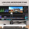 Ulanzi LS26 Low Profile Microphone Arm with Cable Channels Desk Clamp