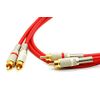 RCA Audio Cable Canare L4E6S (Red) 2.0 ft (62 cm) [Red Pair]