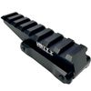 MILQUEST (UNITY TYPE MOUNT BASE RISER FAST OPTIC RISER) (Metal, 0.8 inch (20 mm) Rail, 8 Slots, Black