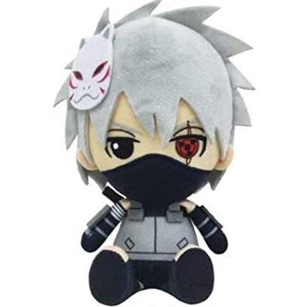 Naruto Shippuden Hatake Kakashi Dark Version Chibi Plush
