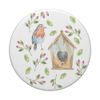 Birdhouse and Flowers PopSockets mit austauschbarem PopGrip