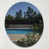 Servewell Stylish Outdoor Garden Mirror - 15 cm Diameter