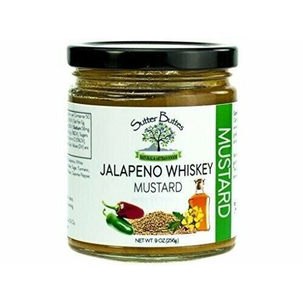 Sutter Buttes Gourmet Mustards Jalapeno Whiskey 9 oz.