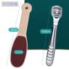 Fish Eye Cutter, Exfoliating Care, Foot Fish Eyes/Octopus/Exfoliating (Includes 10 Replacement Blades), Heel Exfoliation, Heel Care, Gassle, Exfoliation, Double-Sided Heel File, Beauty Feet, Regular, 47.2 / 86.6 inches (120 / 220 cm)