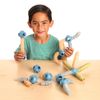 Excellerations Natural Tones Stretchy Tubes & Connectors - 55 Pieces