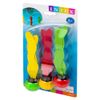 INTEX Underwater Swimming/Diving Pool Toy Sinking Fun Balls (3 Pack)-Multi color, 55503