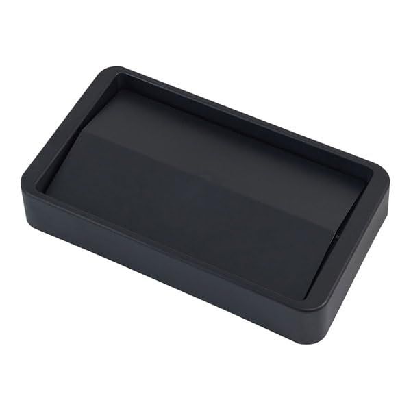 Trust TR Slim Rectangle Container 1215 Swing Top 1650 Black