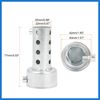 VekAuto 42mm Motorcycle Exhaust Muffler Insert Baffle Can Auto Accessories