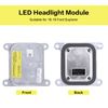 EWLSAC 2PCS LED Headlight Module for Ford Explorer XLT Limited Platinum 2016-2019 Headlight Unit Controller FB53-13B626-B FB5313B626B