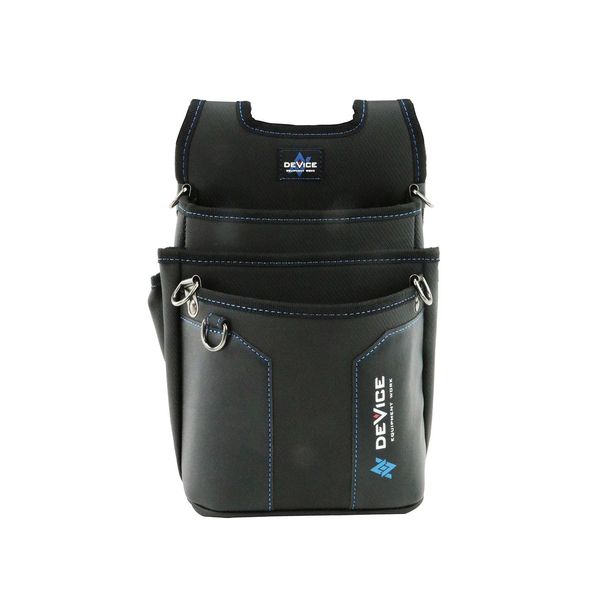 SK11 DEVICE DVC-JY8 Waist Bag, 3 Tiers, Black