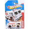 Hot Wheels 2011 Thrill Racers Fire Eater Truck Engine White