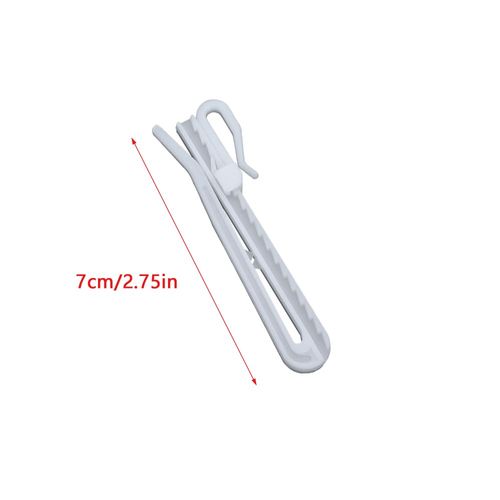 UtySty 40 Pack Curtain Hooks Drapes Hanger Adjustable Shorten Hanging Hook Pinch Pleat Clip Holder Pleater Drapery Prong Pin for Window Door Shower Curtains Rod Ring Pleated Ratchet System