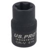 E14 Female Impacted Impact Torx Star E Socket 3/8in Drive Shallow