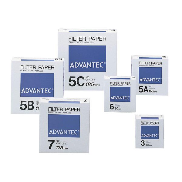 Advanced Tech Toyo Quantitative Filter Paper No. 5C, 0.9 inches (24 mm), 100 Sheets