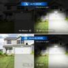 2 Pack Motion Sensor Solar Light Outdoor IP65 Waterproof LED Security Lamp