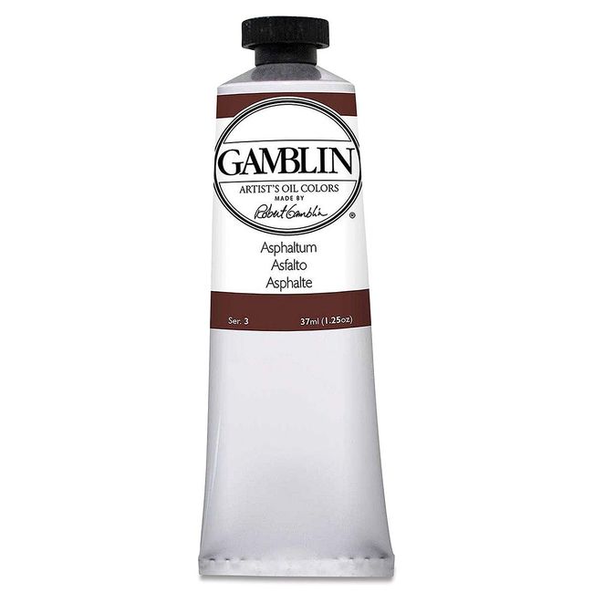 Gamblin Artist Oil 37Ml Asphaltum