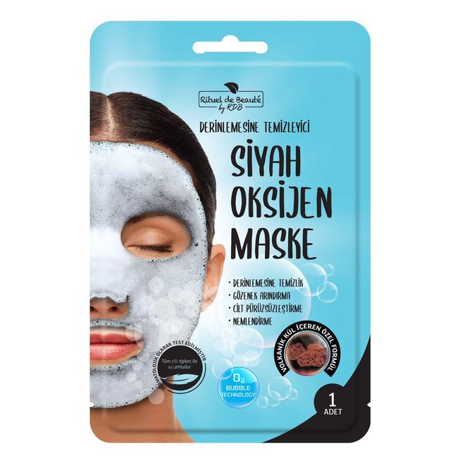 Rituel de Beaute Derinlemesine Temizleyici Siyah Oksijen Maske