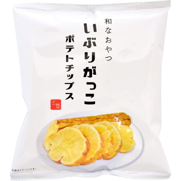 Sanshin Iburigakko Potato Chips, 1.4 oz (40 g) x 10 Packs