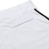 CHAMPRO boys Pipe Triple Crown Polyester Knicker with Braid, White, Black Pipe, Small US