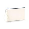 Westford Mill - Canvas Wristlet Pouch - White
