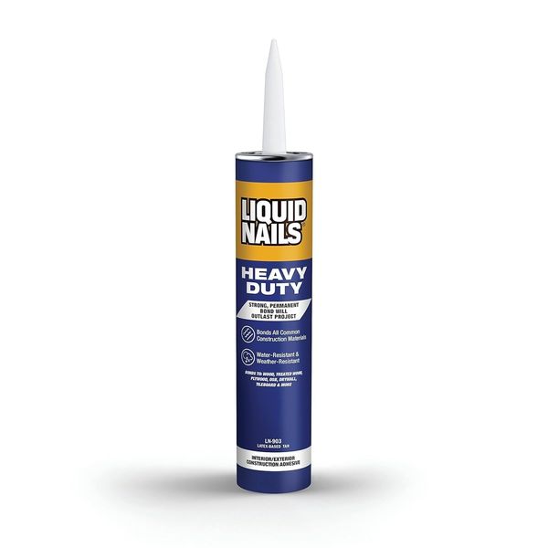 Liquid Nails LN-903 12 Pack Heavy Duty Construction Adhesive, Tan