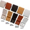 Corner Connecting Shelving Blocks, Shelf Support Bracket Plastic Plinth Fixing, 50 LIGHT BROWN