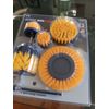 TOOL SHOP 6pc Medium Bristle Brush Cleaning Kit -For Cleaning Rough Surfaces-