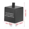 12.8V CF13 JL-02 3-Pin Adjustable LED Flasher Flash Relay for Turn Light Hyper Flash Fix