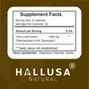 HallOlive leaf Extract 1000 mg - Immune Support - Herbal Supplements - 60 Cap