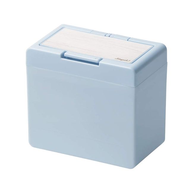 Sonic LV-4672-B LV-4672-B Libigaku Little Bako Tabletop Trash Can Blue