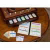 WS Game Company Monopoly Luxury Edition with Burl Finished Wood Cabinet