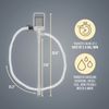 DEWAY Automatic Fuel Transfer Pump with Nozzle for Quick Flow Control & Stop