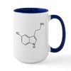 CafePress Serotonin 15 oz (444 ml) Ceramic Coffee Mug