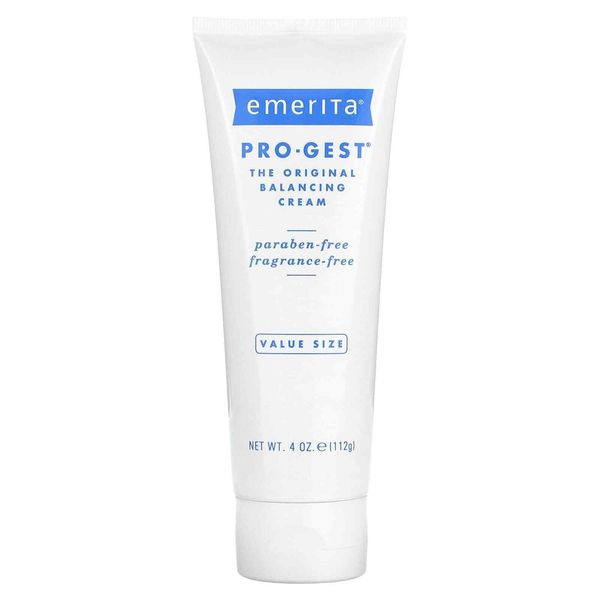 2 X Emerita, Pro-Gest, Balancing Cream, Fragrance-Free, 4 oz (112 g)