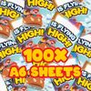 A6 Praise Note Pad 100 Sheet Incentive Chart Rewards - Flying High