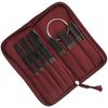 Lantern Moon - Lantern Moon Ajrak Rectangular Double Pointed Knitting Needles Empty Case - 1 Piece, Red