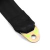 2pack Driver Front Seat Belt Buckle Socket Plug Clip Connector W/Warning Cable A