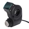 Alomejor Electric Scooter Handle Switch Lock ABS Professional Technology Switch Lock with Screen 2 Keys for M5