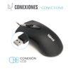 iggual RATÓN ÓPTICO COM-BUSINESS-1200DPI Black