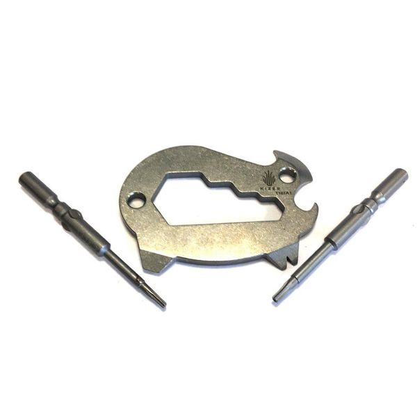 Kizer Cutlery KIT107A1 Peccary Tool Metric, Grey