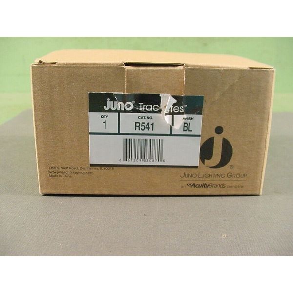 Juno trac-lites R541 BL Track Light Black (12 pieces) 1 Case