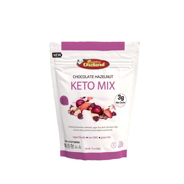Chocolate Hazelnut KETO Mix - 3 NET CARBS - by Premium Orchard