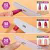 Teenitor Nail File Buffer, Nail Files, Nail Buffer Set to File, Shape,Smooth, Buffer and Shine Nails, Half-Moon