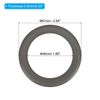 sourcing map Air Compressor Compression Piston Ring, Universal Air Compressor Replacement Part 67mm OD 48mm ID 0.8mm Thickness, Black