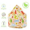 Cotton Dinosaur Bean Bag Child Size