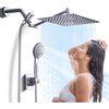 10" Rainfall Shower Head with Handheld Spray Combo – 5 Spray Modes, High Pres...