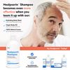Therapeutic Psoriasis Shampoo (500ml) Salicylic Acid & Dermosoft® 1% - Treatment for Dry, Itchy & Flaky Scalp - Severe Dandruff, Dermatitis - Healpsorin