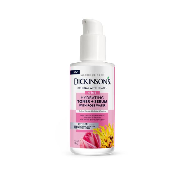 Dickinson's Witch Hazel Hydrating Toner + Serum with Rose Water